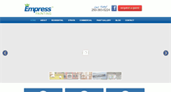 Desktop Screenshot of empresspainting.com