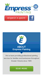 Mobile Screenshot of empresspainting.com